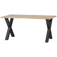 Woood Tablo 160 x 75 x 90 cm beige/braun