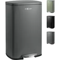 MAXCRAFT Treteimer 50 l Grau