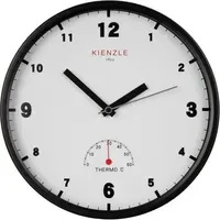 KIENZLE Funkwanduhr 30 cm DCF schwarz