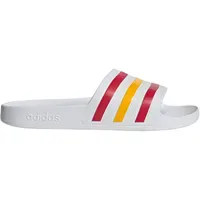 Adidas Adilette Aqua Cloud White / Team Power Red