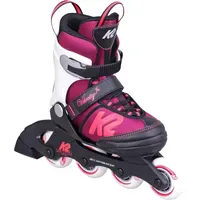 K2 Velocity JR Weinrot/Pink/Schwarz/Weiß 29-34