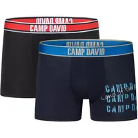 Camp David Boxershorts casual blau XXL 2er Pack