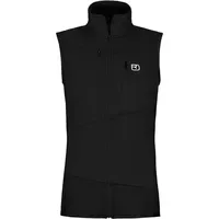 Ortovox Fleece Grid Weste Schwarz L