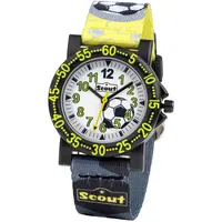 Scout IT-Collection 164000214 32,5 mm Kunststoffgehäuse Gelb Silikonarmband Gelb