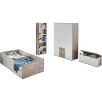 OTTO home Jugendzimmer-Set OTTO HOME "Kinderzimmer-Set »Rieke« 4-teilig", weiß