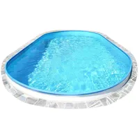 SUMMER FUN Stahlwandpool oval Exklusiv 600 x 320 x