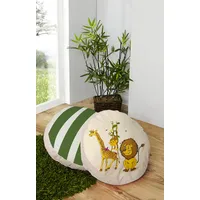 TICAA Rundes Kissen-Set 2-teilig onesize Safari