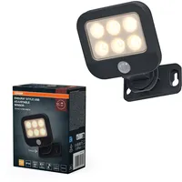 Osram Strahler, Dark Grey, 3000 K, 140 lm, IP44,