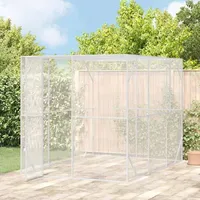 VidaXL Voliere 302 x 206 x 214 cm Anthrazit