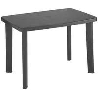 Mojawo Gartentisch 100 x 70 x 72 cm Anthrazit