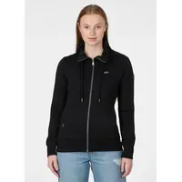 Ragwear Sweatjacke "RONETTE A", Damen, Gr. M, schwarz, angeraute
