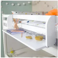 Homestyle4u Hochbett Einhängeregal 1 Ablage 90 x 200 cm