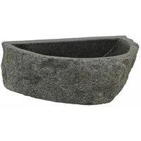 VidaXL Waschbecken Grau (30-37) x (25-30) x 12 cm