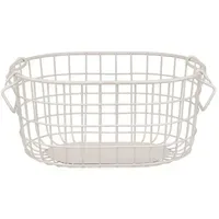 BLOMUS KAGO Aufbewahrungskorb vielseitig & aus Metall Rund S