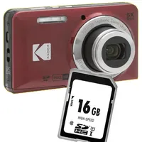 Kodak Pixpro FZ55 Set rot