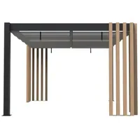 Sojag Pavillon Lito 1012 3,785 x 3,023 m Schwarz/Grau
