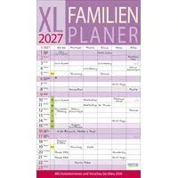 Korsch Verlag XL Familienplaner Weiß 2027