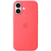 Apple iPhone 17 Silikon Case mit MagSafe Guavepink