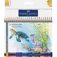 Faber-Castell Goldfaber Aqua Aquarellstifte 24 St. türkis/mehrfarbig