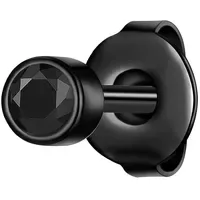 True Rebels Ohrstecker TR310 schwarz 3,7