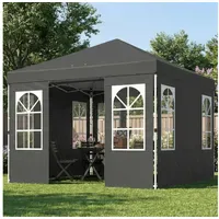 Outsunny Faltpavillon 3 x 3 m inkl. 4 Seitenteile