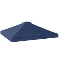 Outsunny Faltpavillon 3 x 3 m Blau