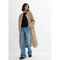 Bonprix Umstandsmantel BONPRIX, Damen, Gr. 54, new khaki, Web,