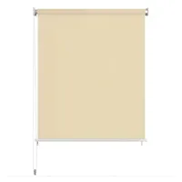 VidaXL Außenrollo 220 x 140 cm Cremeweiß