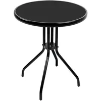 Mojawo Bistrotisch Ø 60 x 70 cm Schwarz