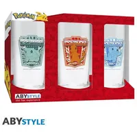ABYstyle - POKEMON 3 Glass Set - Glas