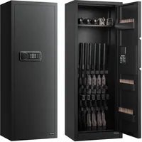 Vevor Gewehrschrank für 6-8 Langwaffen Schlüsselschloss
