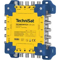 TechniSat TECHNISWITCH 5/8 G/K SAT Multischalter Eingänge (Multischalter): 5