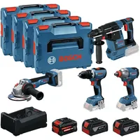 Bosch Combo Kit 18V-Set: GSR 18V-65, GDX 18V-285, GBH