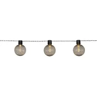 Star Trading LED-Lichterkette 10 Kugeln PC 3,6 m Weiß