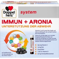 Doppelherz System Immun + Aronia Ampullen 30 St.