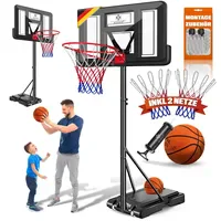 Kesser KESSER® Basketballkorb Set höhenverstellbar 160-210cm Mobiler Basketballständer mit