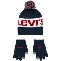 Levi's Bommelmütze Blau