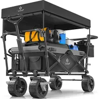 Kesser Bollerwagen GT9000 grau/schwarz