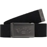 BILLABONG Flechtgürtel Microfaser schwarz 100
