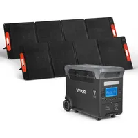 Vevor Powerstation mit 2 Stk. 200 W Solarpanels 3000