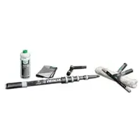 Unger Fensterwischer 6in1 Carbon-Stangen-Glasreinigungsset Schwarz 1 Set