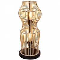 Licht-Erlebnisse Arstal E27 60 cm Schwarz/Natur