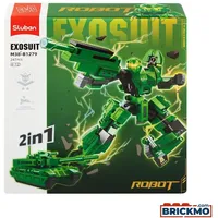SLUBAN BRICKS Sluban Army Panzer 2 in 1 M38-B1279