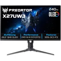 Acer Predator X X27UW3bmiiprx 26,5" QHD