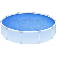 Happy People Solarabdeckplane Blau Ø366 cm