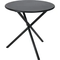 Mojawo Beistelltisch Ø 48 x 48 cm Schwarz