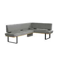 Sconto Eckbank ¦ grau ¦ Maße (cm): B: 225