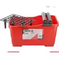 TRIZERATOP Putzeimer 22 l mit Rollen bunt