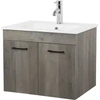 WELLTIME Florenz Waschtisch 59 x 45 cm Grau