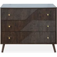 Idimex Livia 80 x 75 x 40 cm Dunkelbraun